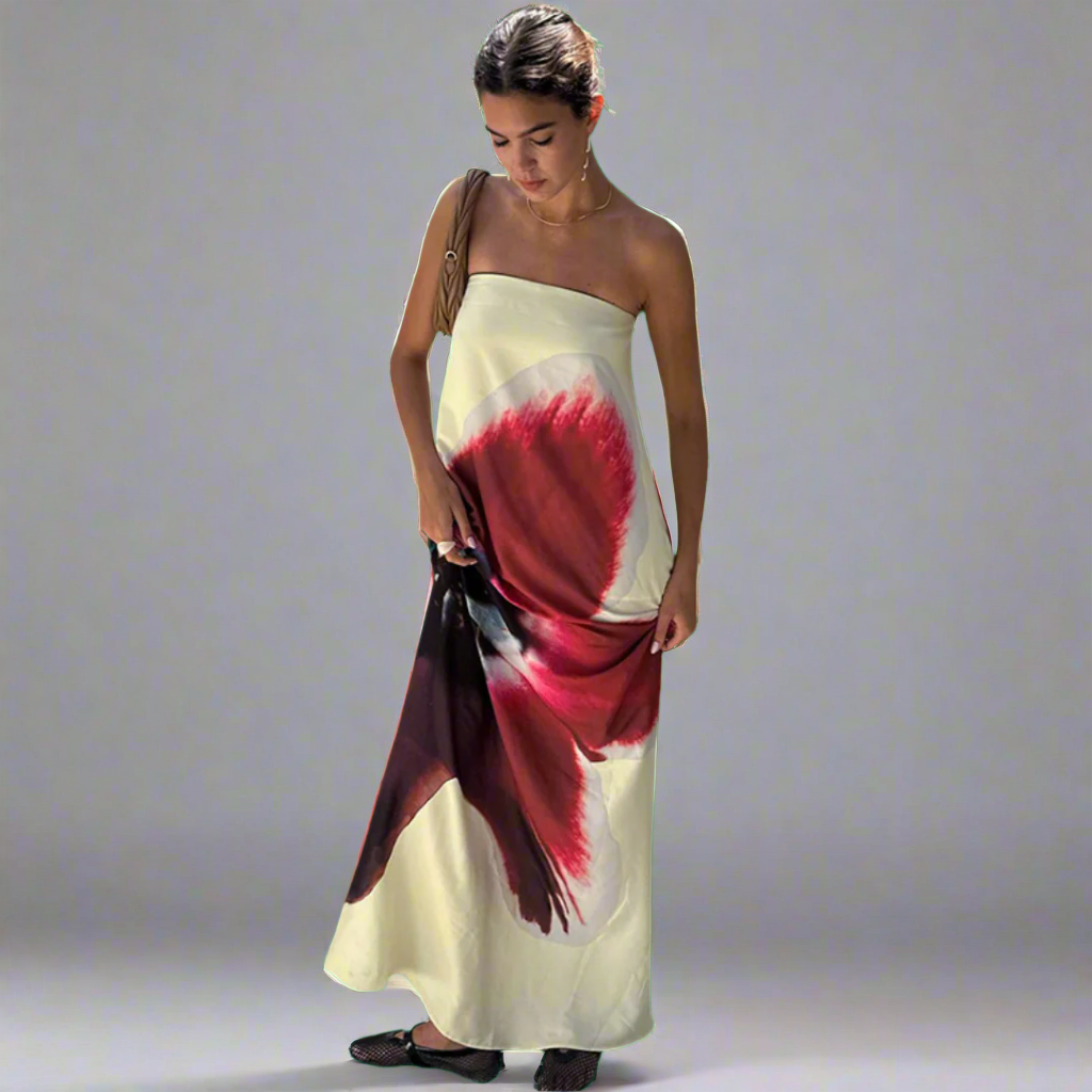 LIEKE I GEBLÜMTES MAXIKLEID