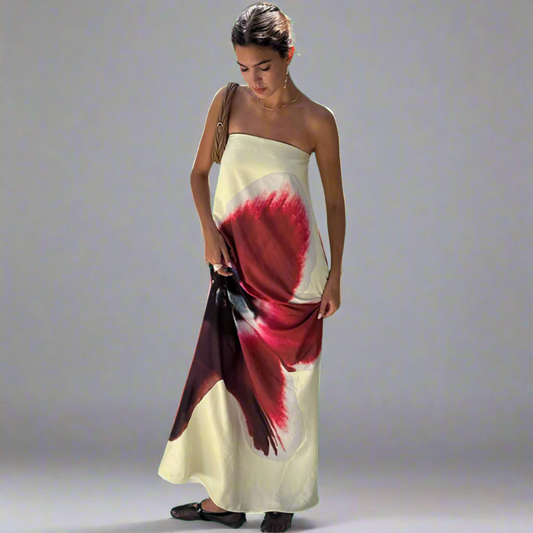 LIEKE I GEBLÜMTES MAXIKLEID