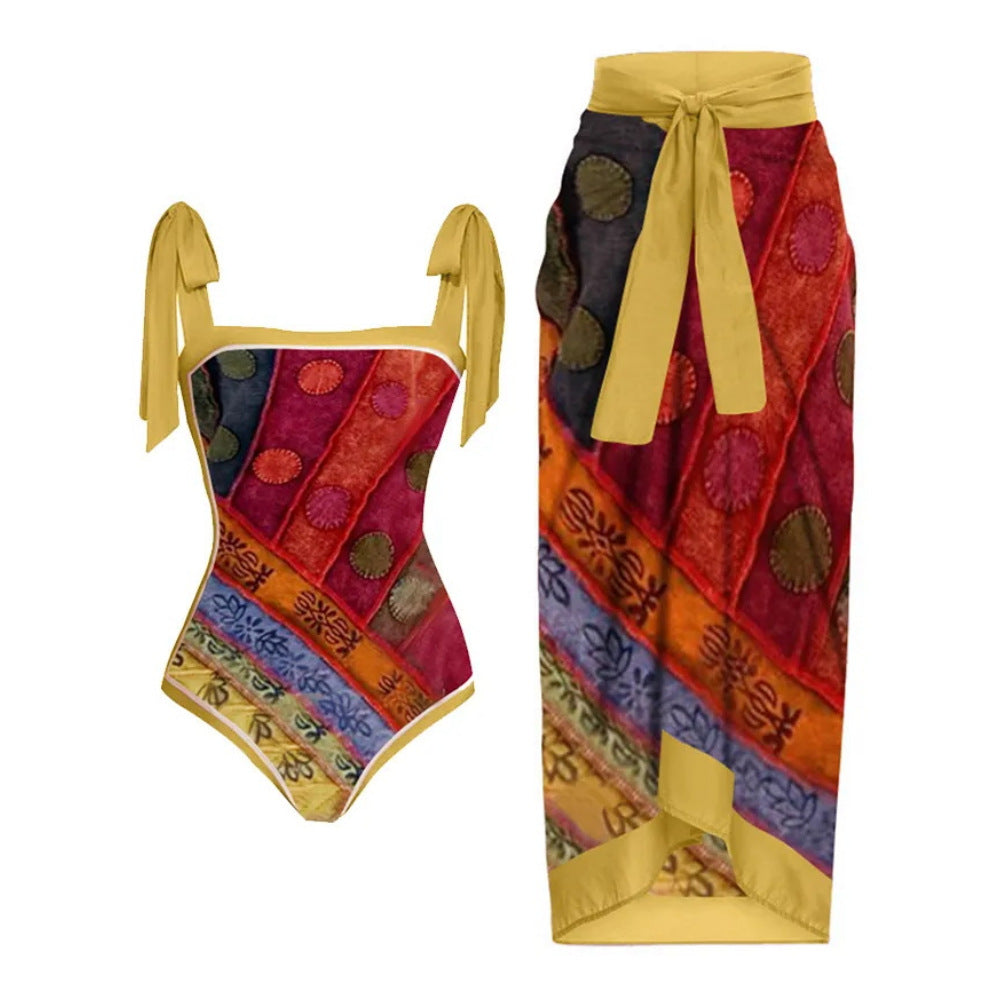 SYBILLEIN | Bedrucktes Badeanzugset