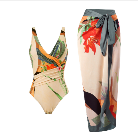 SYBILLEIN | Bedrucktes Badeanzugset