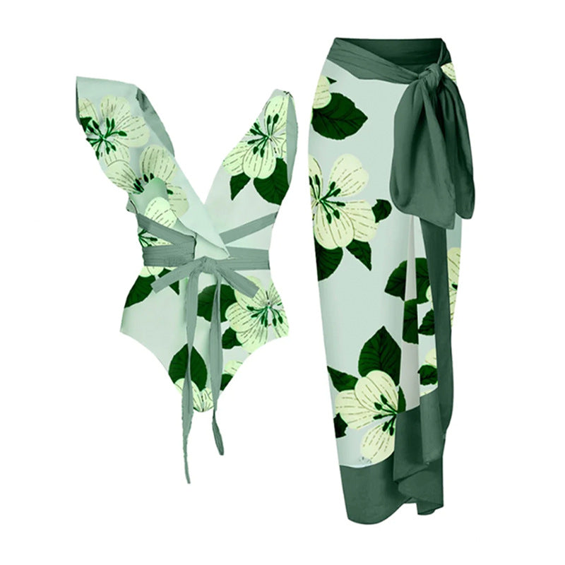 SYBILLEIN | Bedrucktes Badeanzugset