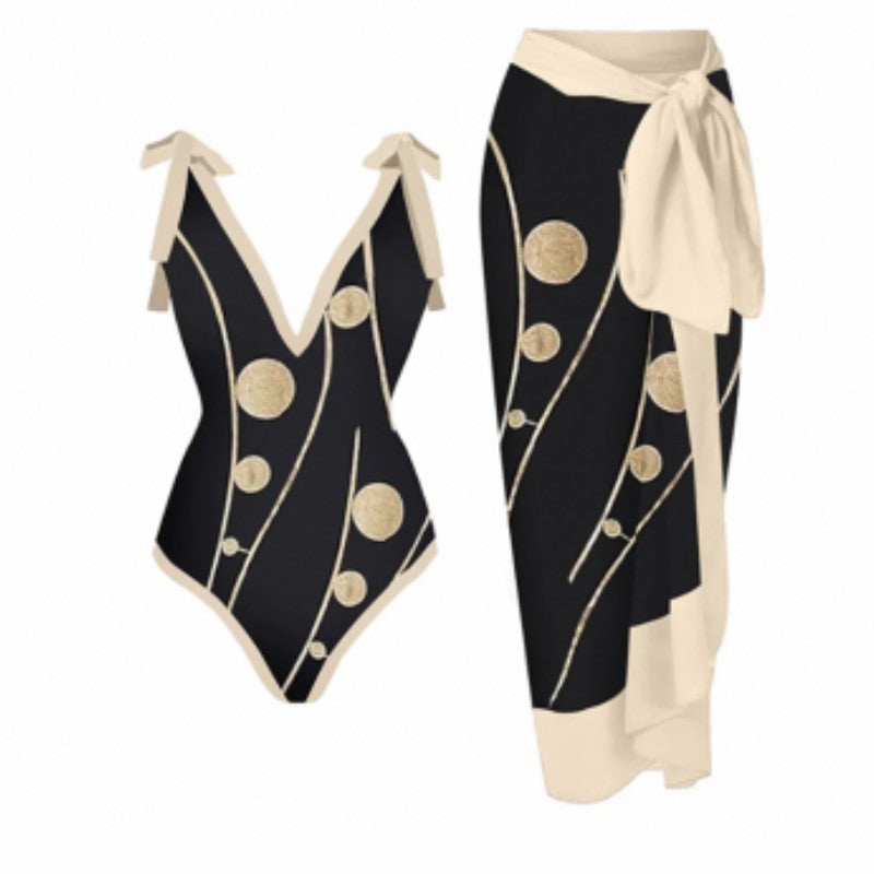 SYBILLEIN | Bedrucktes Badeanzugset