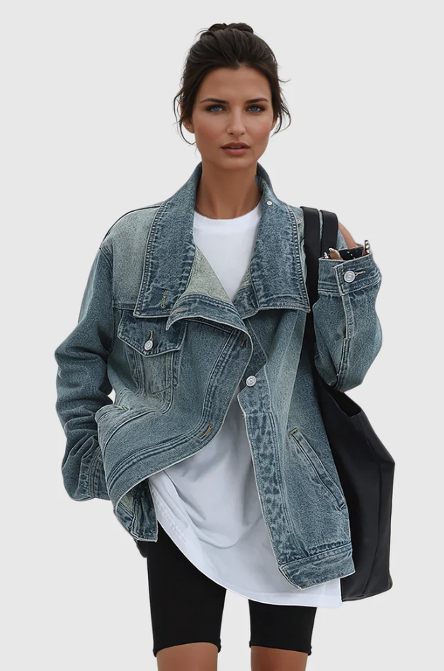 JEANARA | KÜNSTLERISCHE DENIMJACKE