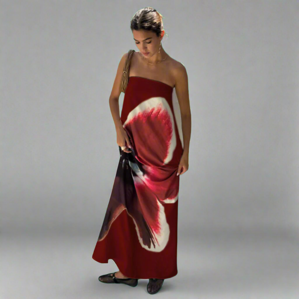 LIEKE I GEBLÜMTES MAXIKLEID