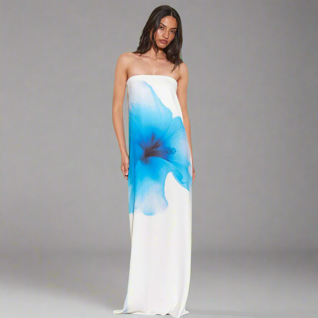 LIEKE I GEBLÜMTES MAXIKLEID