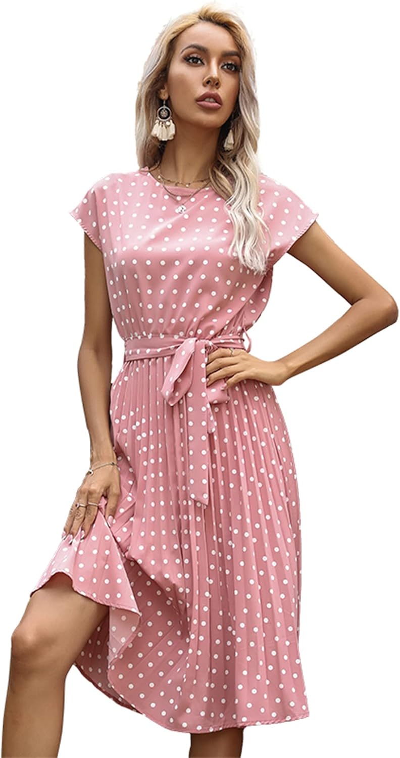 MIRABELA | Freizeitkleid für Damen mit Rundhalsausschnitt