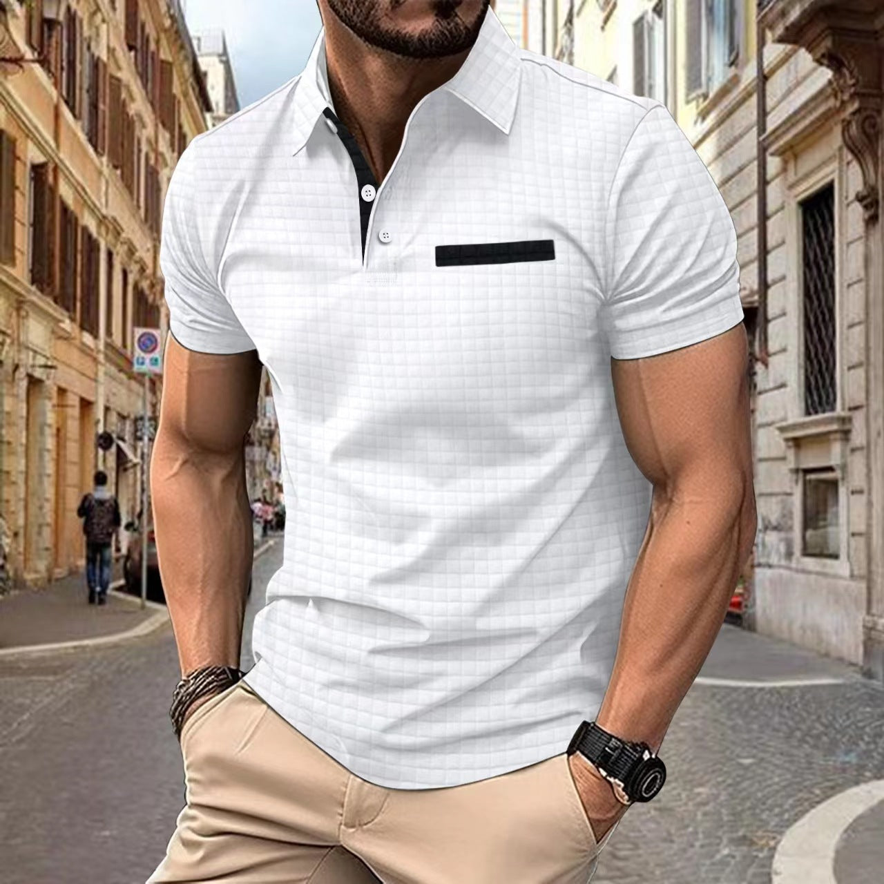 LEVARO™ | Poloshirt für Männer mit Stil