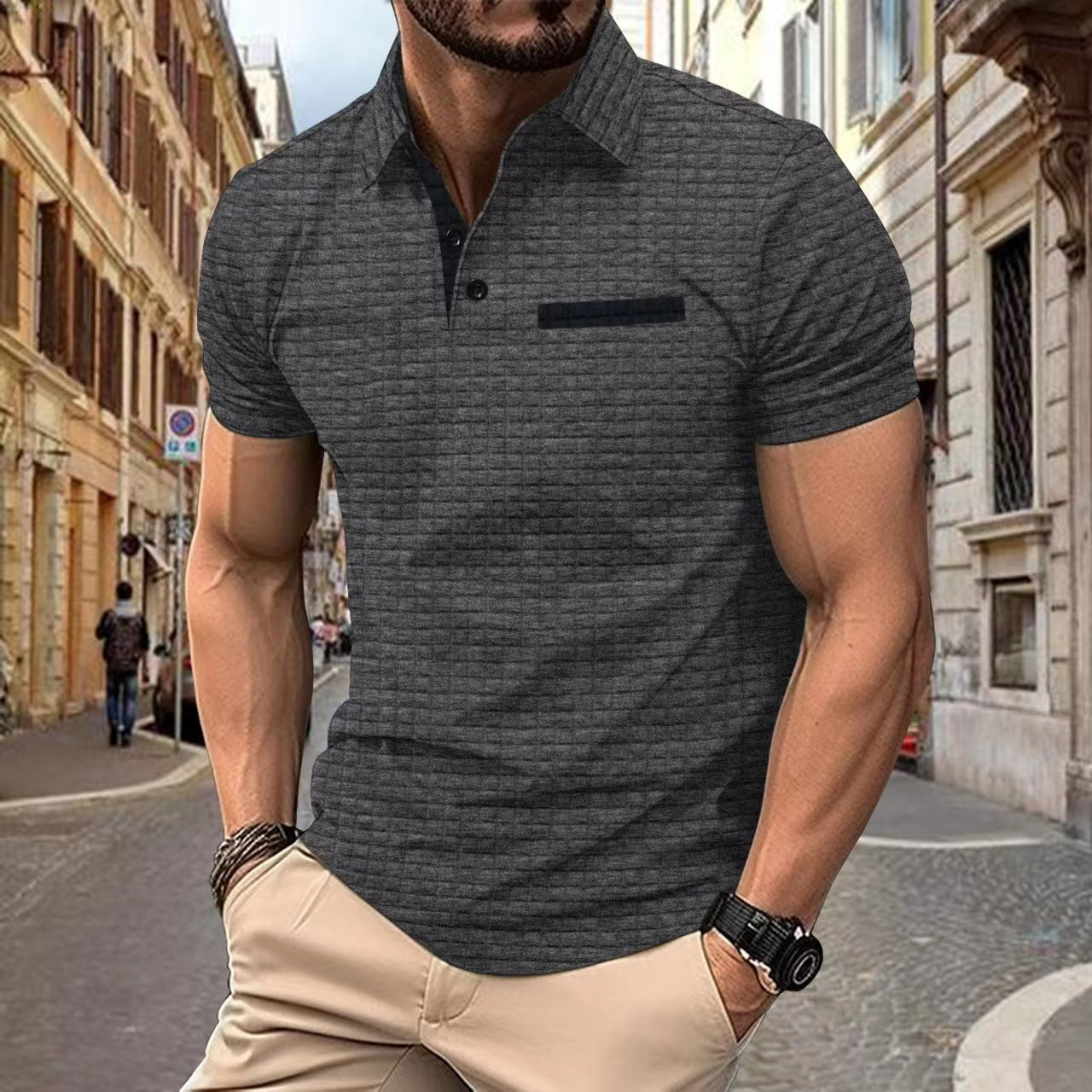 LEVARO™ | Poloshirt für Männer mit Stil