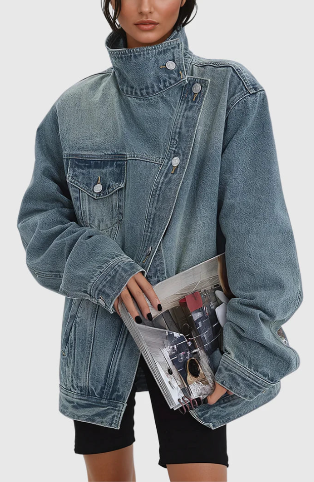 JEANARA | KÜNSTLERISCHE DENIMJACKE